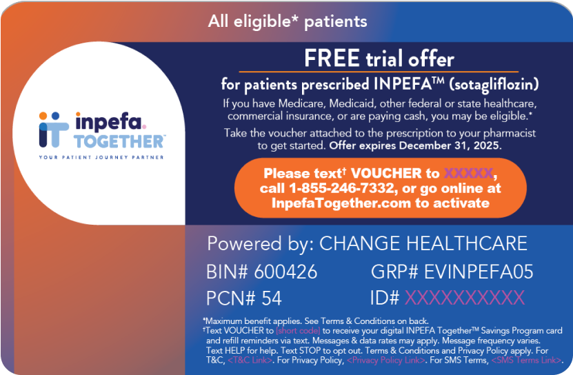 INPEFA Free Trial offer Card